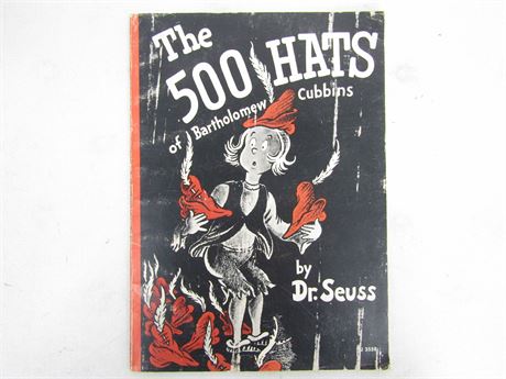The 500 Hats of Bartholomew Cubbins by Dr. Seuss, Scholastic Book Services paperback, view 8