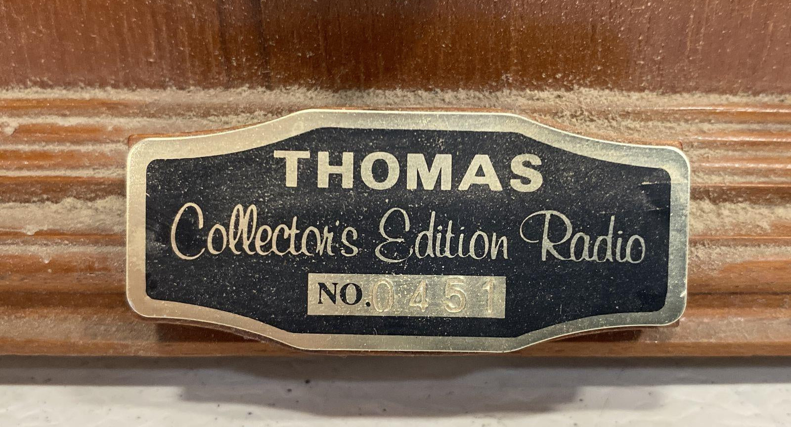 Thomas Collector's Edition Cathedral Radio BD 109
