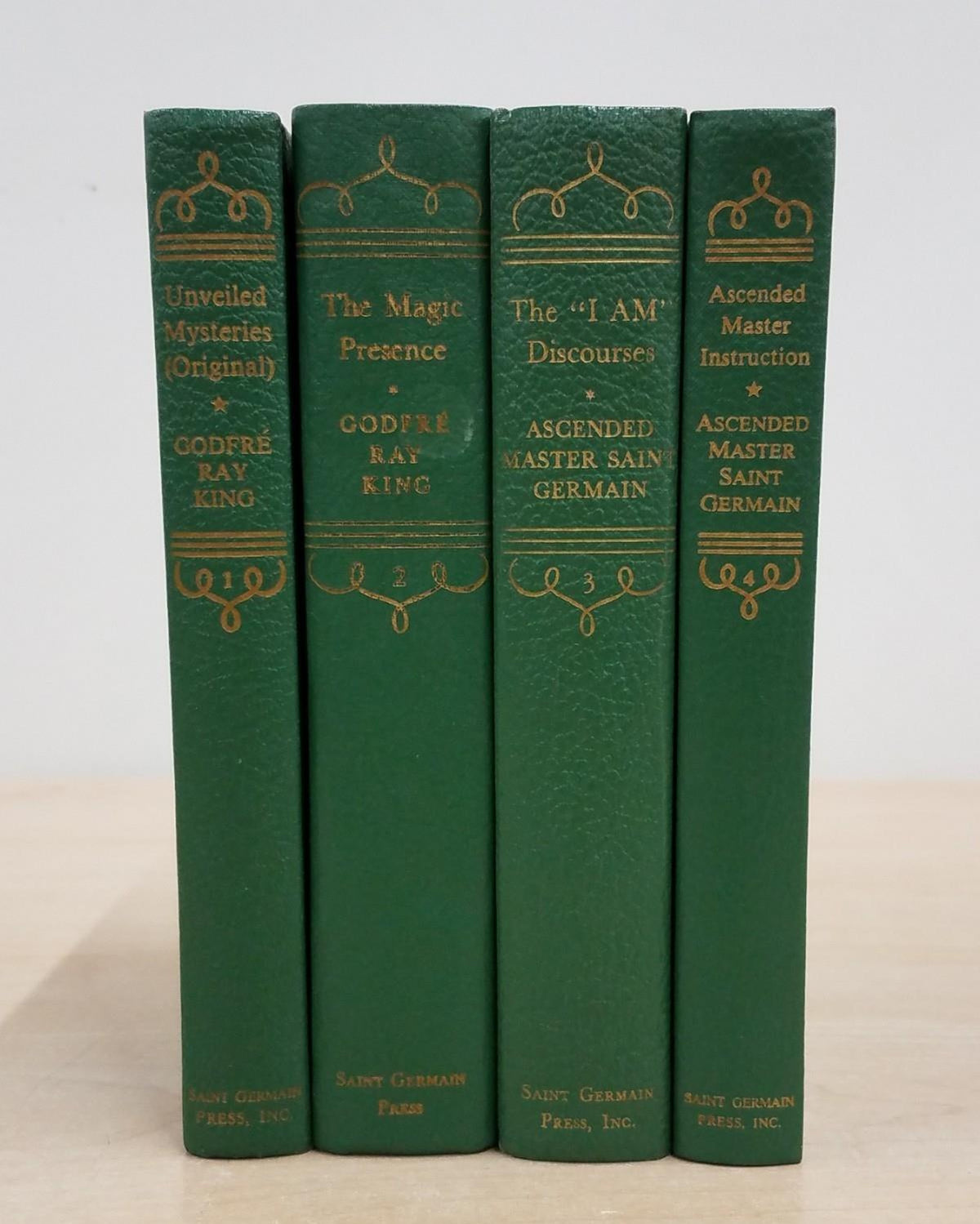 Saint Germain Press four-volume green hardcover set, view 2