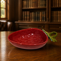 WP Strawberry Fruit Ceramic Trinket/Candy Dish #384
