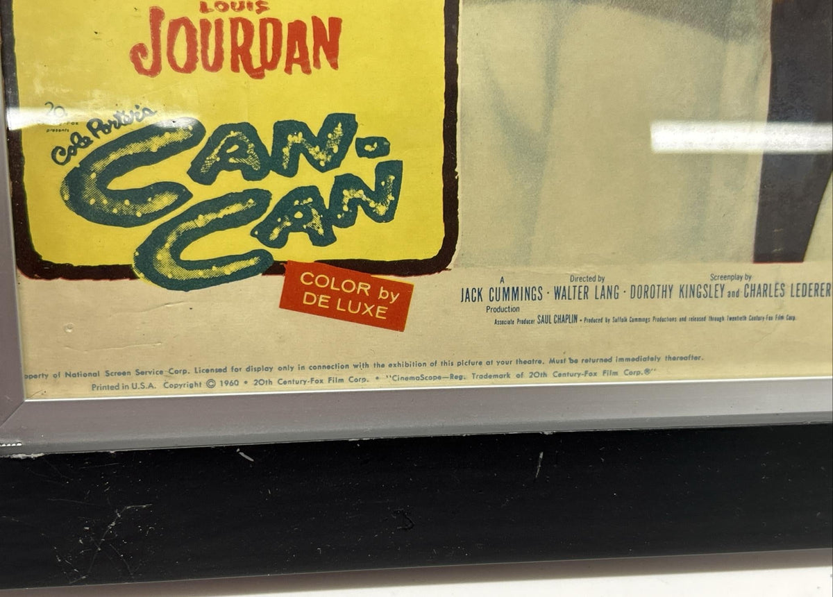 Framed Can-Can Movie Poster Print, 1960 by 20th Century-Fox