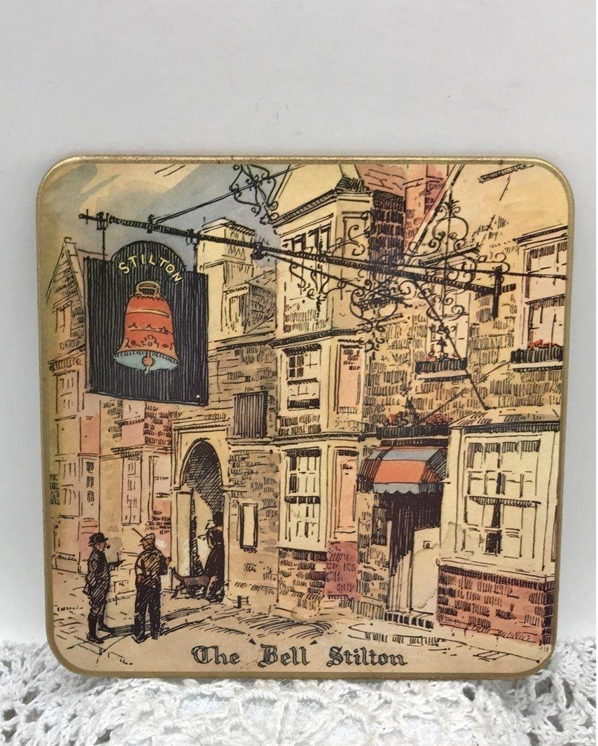 Vtg Win-El-Ware England Set Of 6 Coasters