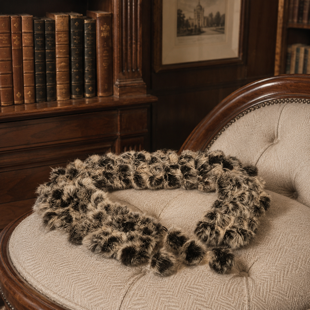 Fur‑Style Scarf (Unbranded) 57" [M20777]