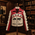 Jeep x Forever 21 Off-Road Moto Jacket Size: M (Women) [D899]