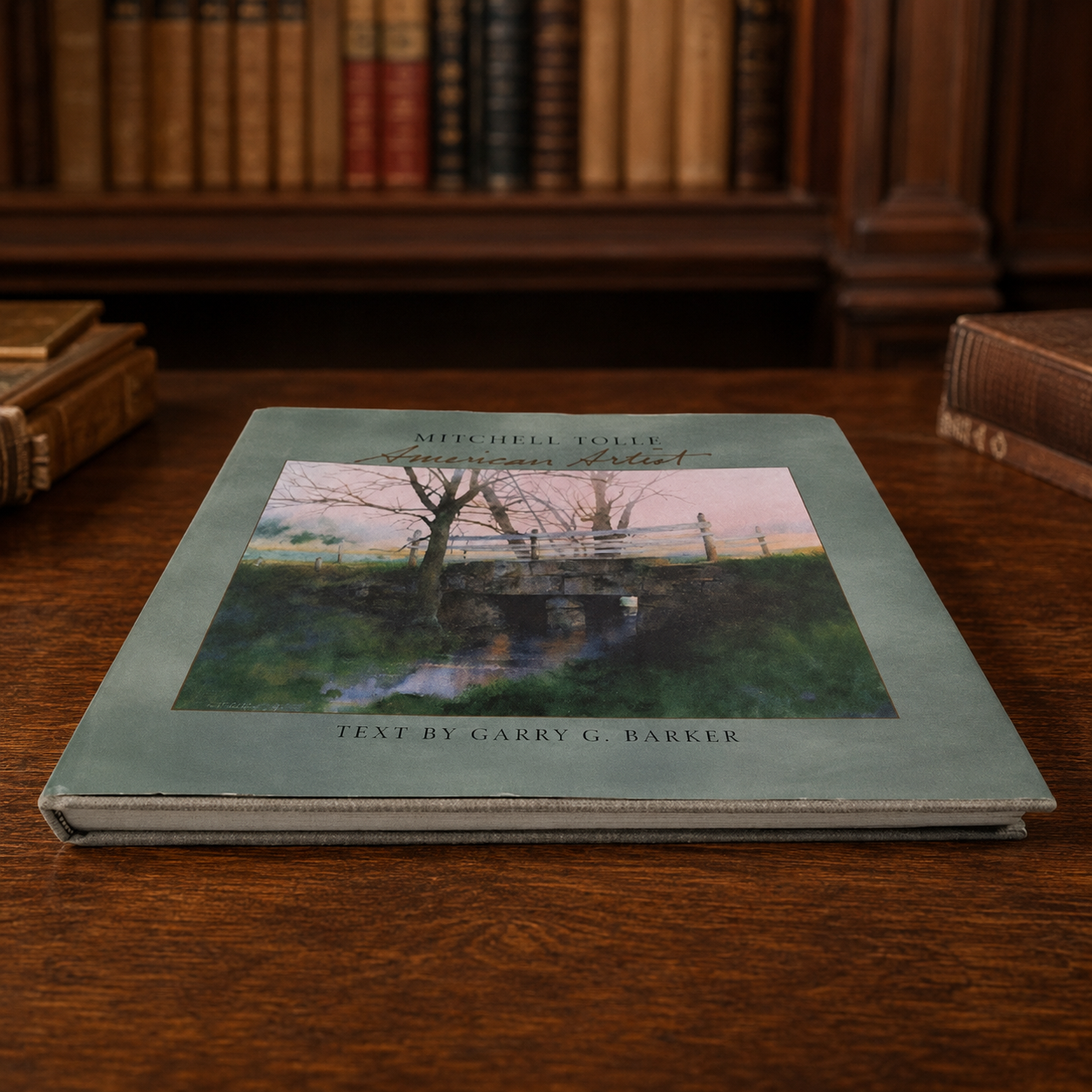 Mitchell Tolle American Artist Signed by Mitchell Tolle Edition Hardcover Kentucky Folk Art Coffee Table Book