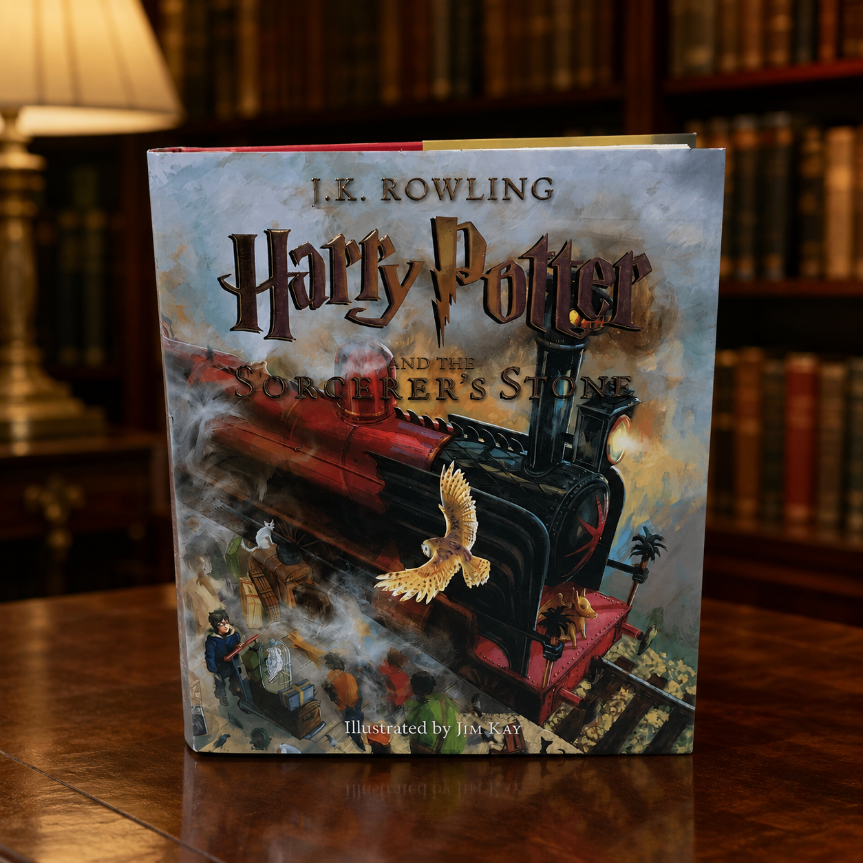 Harry Potter and the Sorcerer's Stone, Illustrated Hardcover with Dust Jacket