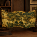 Jinayin Scenic Print Silk Scarf