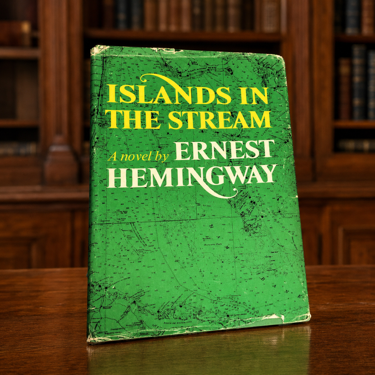 *(NEED TO ADD FIRST EDITION PAGE) Ernest Hemingway Islands in the Stream First Edition 1970 Scribner Hardcover Dust Jacket