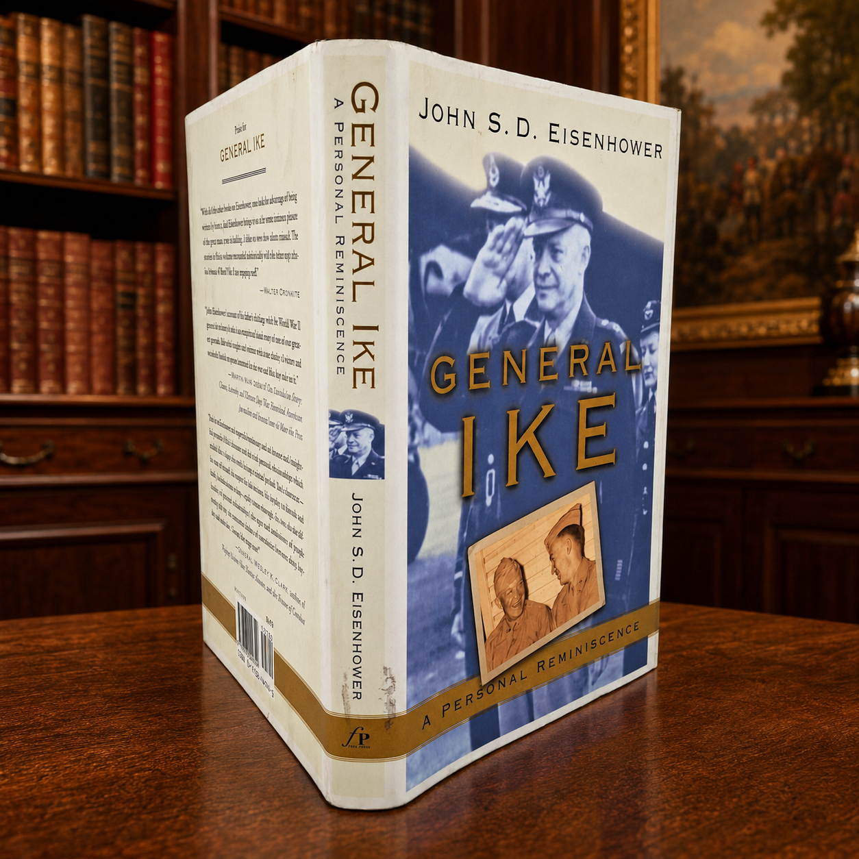 Signed John S.D. Eisenhower General Ike A Personal Reminiscence First Edition