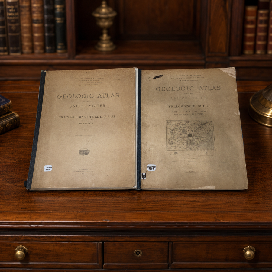 1901 & 1916 USGS Geologic Atlas Washington and Minneapolis–St. Paul Folios with Maps