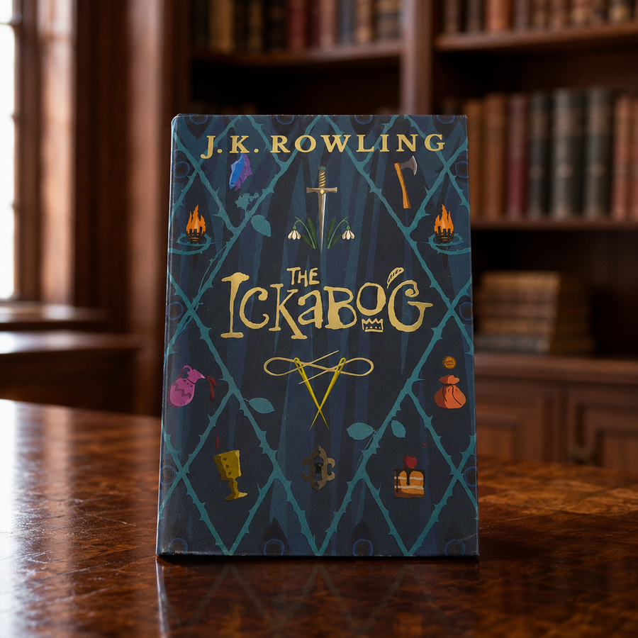 The Ickabog by J.K. Rowling, 2020 hardcover with decorative jacket