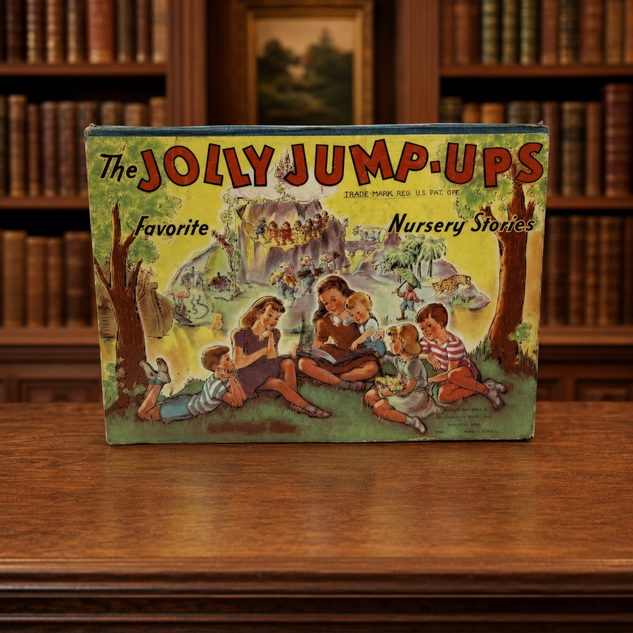 The Jolly Jump-Ups Favorite Nursery Stories, McLoughlin Bros. pop-up book