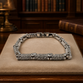 Swarovski Crystal Line Bracelet in Silver-Tone Setting