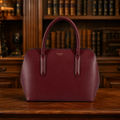 Radley London Burgundy Leather Satchel