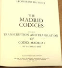 Leonardo da Vinci The Madrid Codices Six Volume Facsimile Set First Edition McGraw Hill Hardcover in Original Case Complete Set