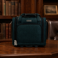 London Fog Teal Carry-On Suitcase, Compact Rolling Travel Bag with Telescoping Handle