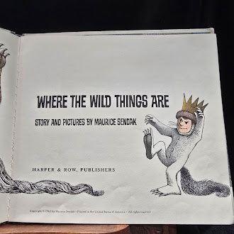 Where the Wild Things Are by Maurice Sendak, Harper and Row pictorial hardcover, view 4
