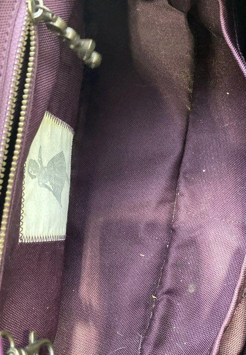 Cake by Petunia Pickle Bottom patterned fabric satchel with matching pouch, view 3
