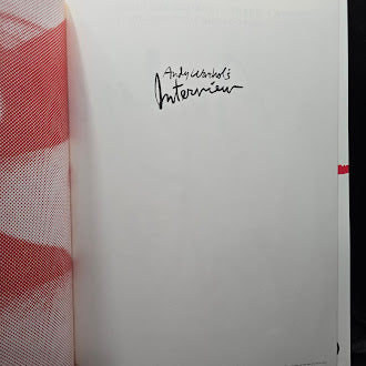 Andy Warhols Interview The Covers by Sandra J Brant Ingrid Sischy 2006 Edition 7L Hardcover Limited Edition