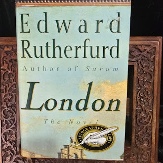 London The Novel by Edward Rutherfurd Signed by Edward Rutherfurd 1997 First Edition First Printing Crown Publishers Hardcover with Dust Jacket (Fixes)