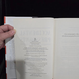 Accidental Presidents Eight Men Who Changed America by Jared Cohen 2019 First Edition First Printing Simon and Schuster Hardcover with Dust Jacket