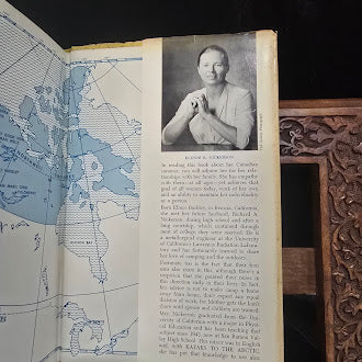 Kayaks to the Arctic by E B Nickerson 1964 First Edition First Printing Holt Rinehart and Winston Hardcover with Dust Jacket