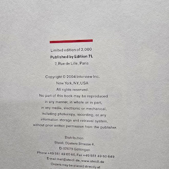 Andy Warhols Interview The Covers by Sandra J Brant Ingrid Sischy 2006 Edition 7L Hardcover Limited Edition