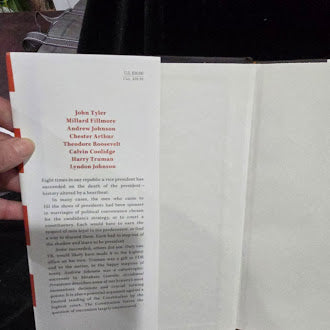 Accidental Presidents Eight Men Who Changed America by Jared Cohen 2019 First Edition First Printing Simon and Schuster Hardcover with Dust Jacket