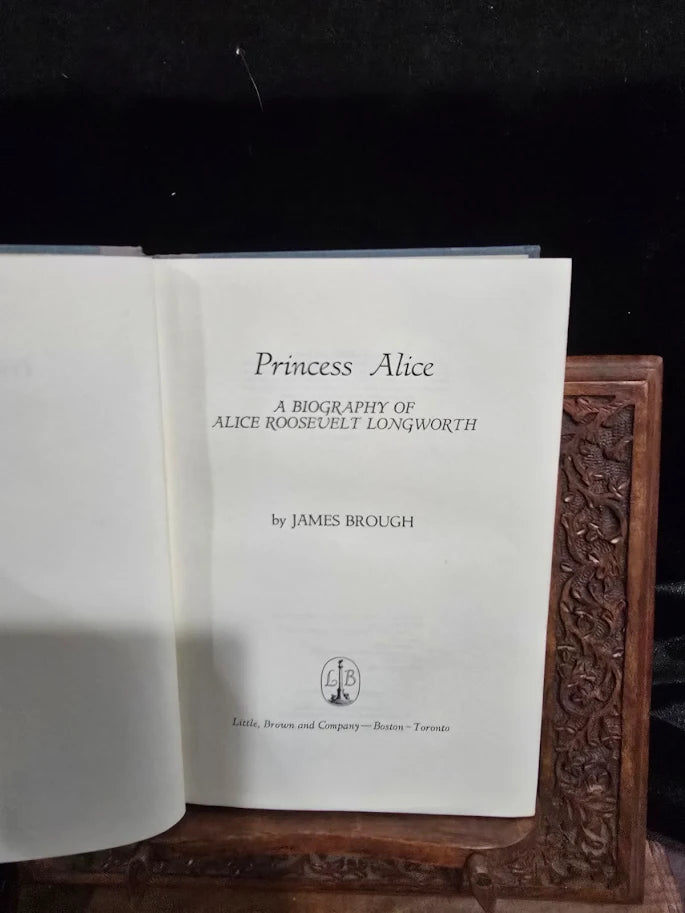 Princess Alice by James Brough, 1975 Little Brown cloth hardcover, view 5