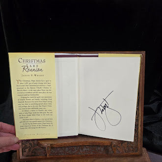 Christmas Jars Reunion Jason F Wright 2009 Signed Hardcover
