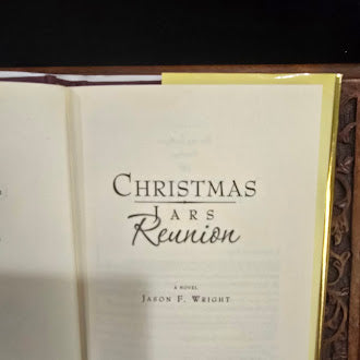 Christmas Jars Reunion Jason F Wright 2009 Signed Hardcover