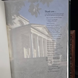 Tincture of Time The Story of 150 Years of Medicine in Atlanta by Martin M Minor MD Hardcover with Dust Jacket Signed