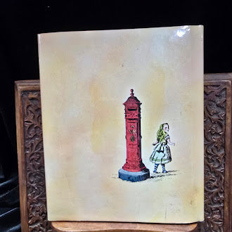 Alice Through the Pillar Box and What She Found There by Gerald King, 1978 Whizzard Press hardcover with dust jacket, view 7