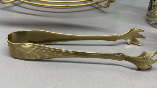 1950s Atomic Barware Set with Gold Starburst