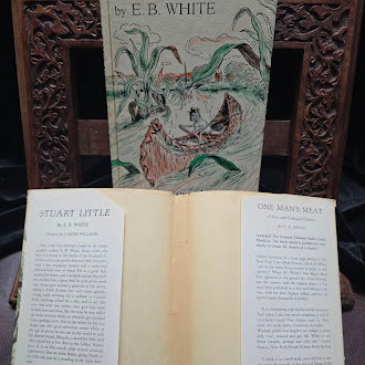 (SOLD) Vintage Stuart Little E. B. White Hardcover with Dust Jacket Illustrated by Garth Williams