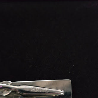 Swank silver tone lion motif tie bar tie clip