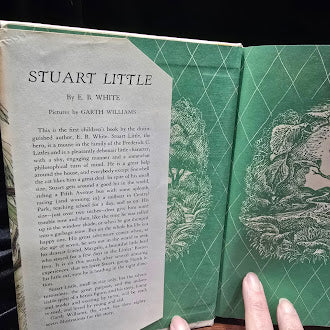 (SOLD) Vintage Stuart Little E. B. White Hardcover with Dust Jacket Illustrated by Garth Williams