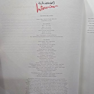 Andy Warhols Interview The Covers by Sandra J Brant Ingrid Sischy 2006 Edition 7L Hardcover Limited Edition